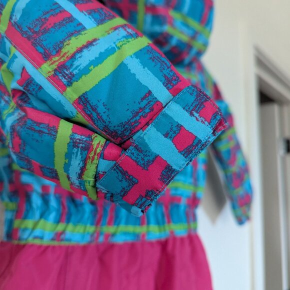 McKINLEY Girl Insulated Aquamax Winter Sport Snoboard Ski Snowsuit Bright Pink 4 - Picture 11 of 13